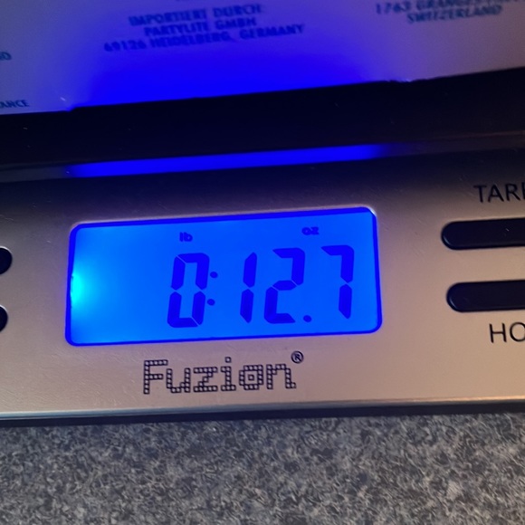 NIB PARTYLITE Traveling Tea Light Candle Set With Gold Candle Holder6 Tea Lights - Picture 7 of 7